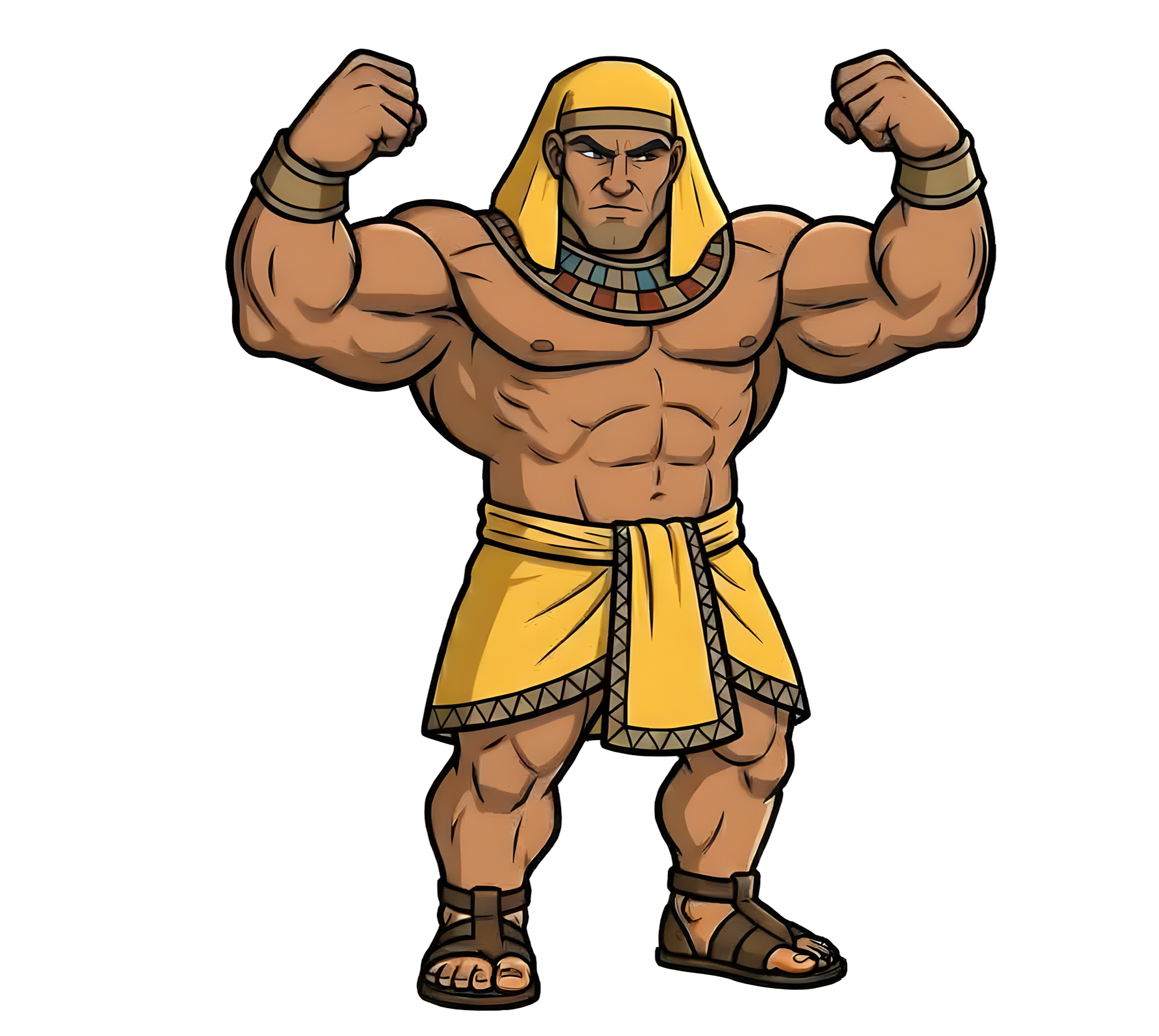Strong worker character from Toxic Pyramids